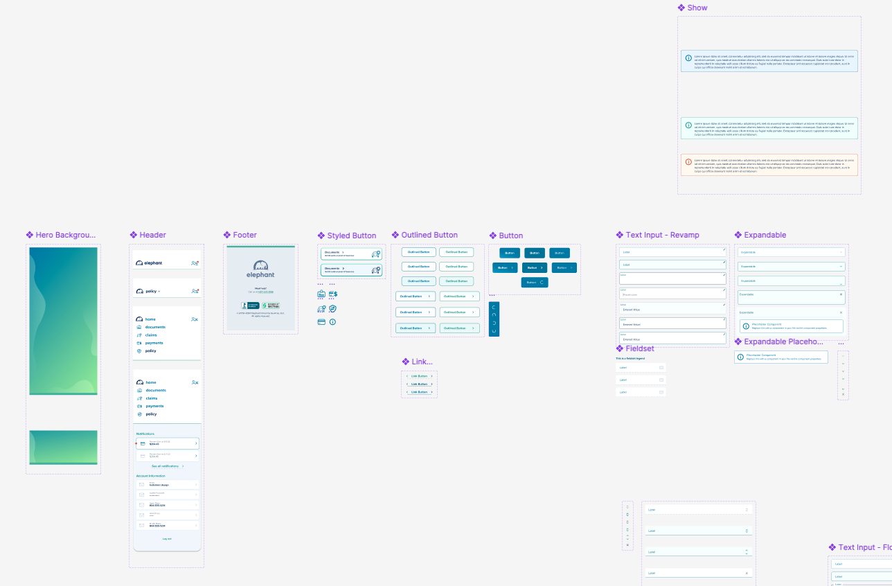 Elephant Insurance Design System